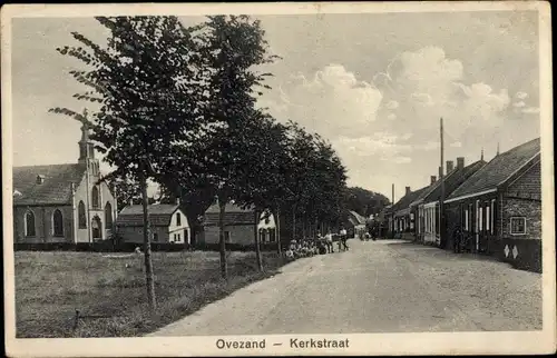 Ak Ovezande Zuid Beveland Zeeland Niederlande, Kerkstraat