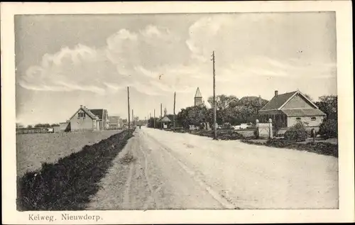 Ak Nieuwdorp Zeeland, Keiweg