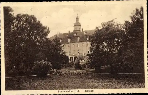 Ak Sonnewalde in der Niederlausitz, Schloss