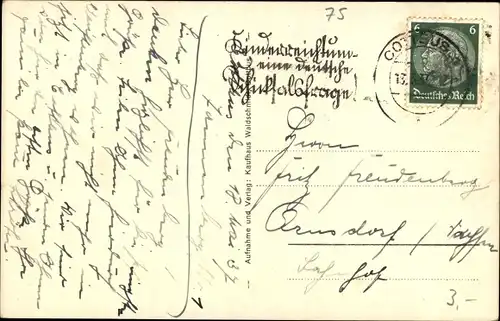 Ak Cottbus in der Niederlausitz, Stadttheater