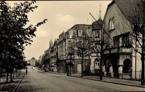 Ak Weißwasser in der Oberlausitz, Bautzener Straße