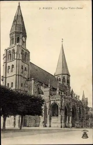 Ak Poissy-Yvelines, Kirche Notre-Dame