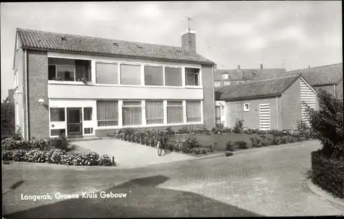 Ak Langerak Südholland, Gebäude Grünes Kreuz