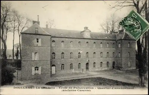 Ak Doullens Somme, Zitadelle, School of Preservation