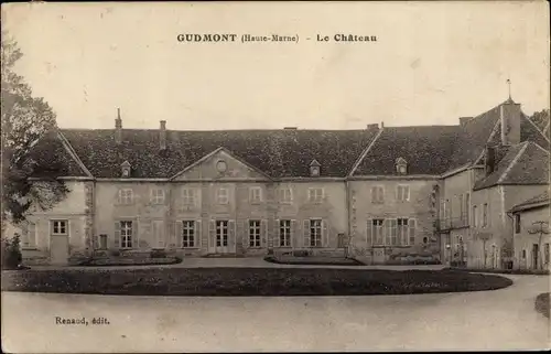 Ak Gudmont Haute Marne, Schloss