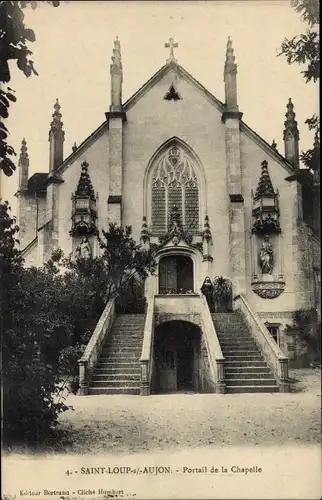 Ak Saint Loup sur Aujon Haute Marne, Kapelle