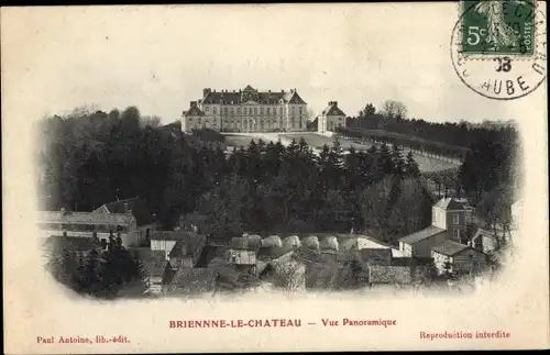 Ak Brienne le Château Aube, Panoramablick
