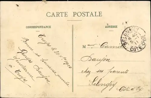 Ak Troyes Aube, Die Präfektur