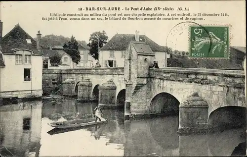 Ak Bar sur Aube, Pont d'Aube