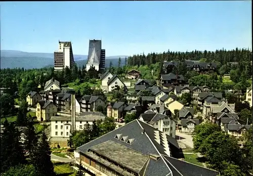 Ak Oberhof im Thüringer Wald, Teilansicht, Interhotel Panorama