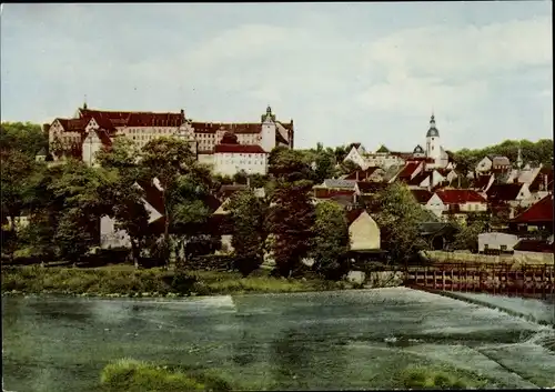 Ak Colditz in Sachsen, Schloss, jetzt Krankenhaus mit Poliklinik