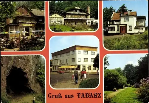 Ak Tabarz im Thüringer Wald, Massemühle, Lauchagrund, Ferienheim Schweizerhaus, Tabarzer Hof
