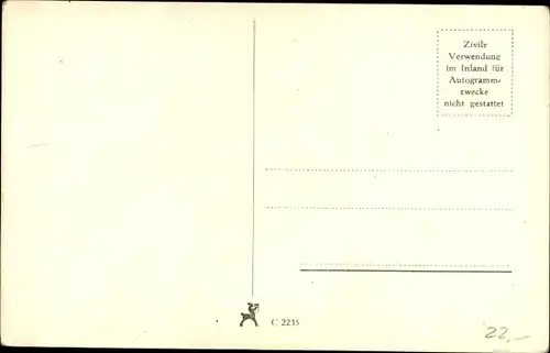 Ak Schauspieler Karl Schönböck, Portrait, Zigarette, Uhr, Tobis, Autogramm