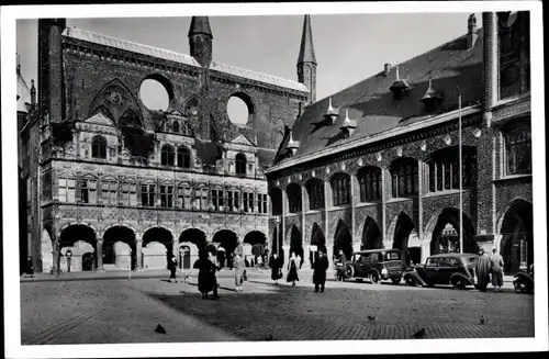 Ak Hansestadt Lübeck, Rathaus, Renaissancebau