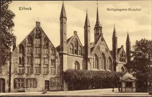 Ak Hansestadt Lübeck, Heiligengeist-Hospital