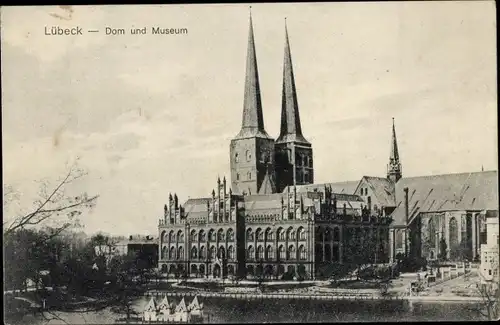 Ak Hansestadt Lübeck, Dom, Museum