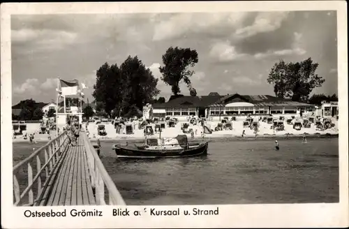 Ak Ostseebad Grömitz in Holstein, Kursaal, Strand