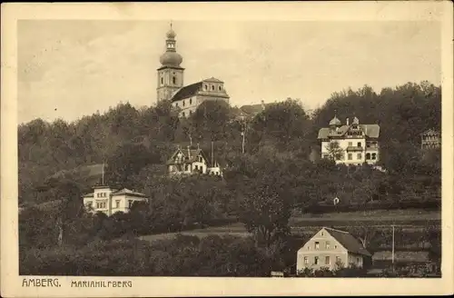 Ak Amberg in der Oberpfalz Bayern, Mariahilfberg