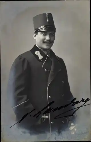 Ak Schauspieler Alfred Landory, Portrait, Autogramm
