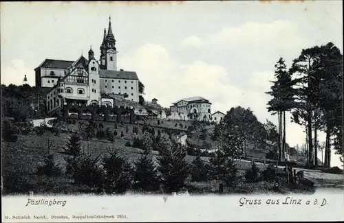 Ak Linz an der Donau Oberösterreich, Pöstlingberg