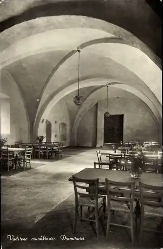 Ak Vadstena Schweden, munkkloster, Dormitoriet