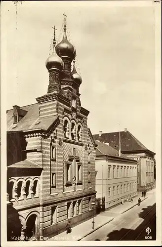 Ak København Kopenhagen Dänemark, Russische Kirche