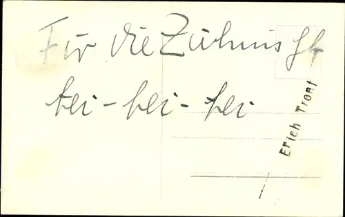 Ak Schauspielerin Hilde Schneider, Portrait mit Katze, Ross Verlag A 2414 1, Autogramm