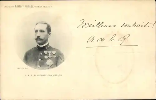 Ak El Infante Don Carlos