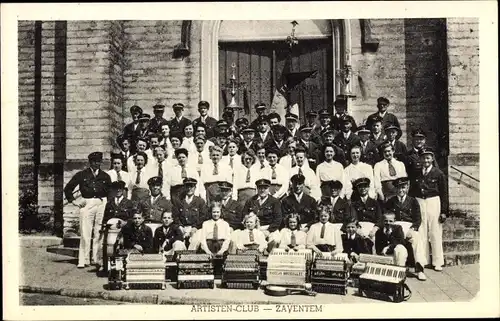 Ak Zaventem Flandern Flämisch-Brabant, Künstlerclub