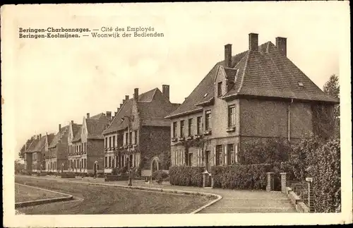 Ak Beringen Kolmijnen Flandern-Limburg, Wohngebiet De Bedienden