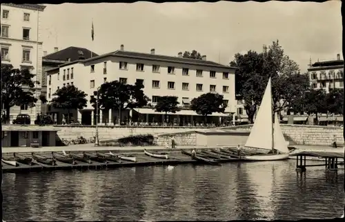 Ak Neuchâtel Neuenburg Stadt, Hotel Touring