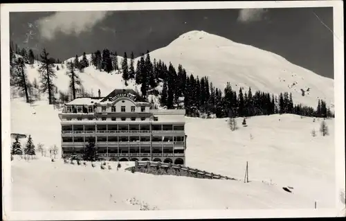 Foto Ak Davos Kanton Graubünden, Sanatorium Albula