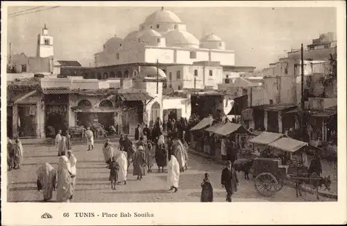 Ak Tunis, Tunesien, Place Bab Souika