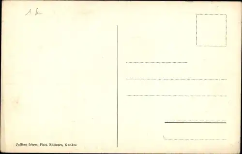 Ak Lac Champex Kanton Wallis Schweiz, Ortsansicht