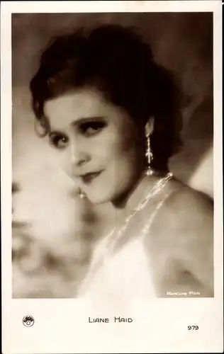 Ak Schauspielerin Liane Haid, Portrait, Nr. 979