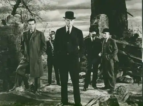 Foto Filmszene, Ministerium der Angst, Schauspieler Ray Milland, Pressefoto