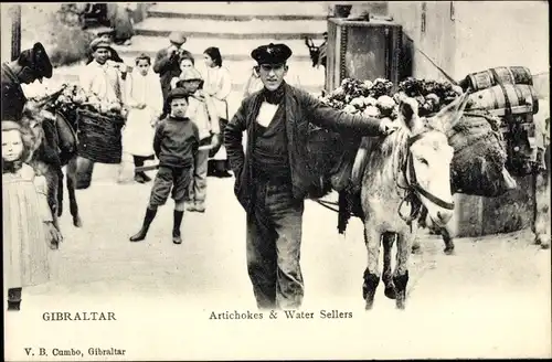 Ak Gibraltar, Artichokes & Water Sellers