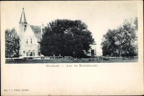 Ak Haarlem Nordholland Niederlande, Aan de Kleverlaan