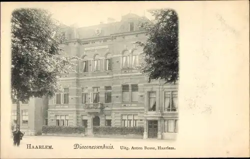 Ak Haarlem Nordholland Niederlande, Diaconessenhuis