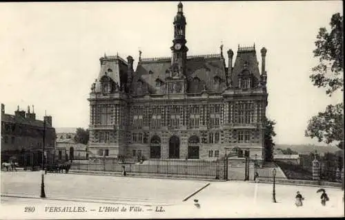 Ak Versailles Yvelines, Rathaus