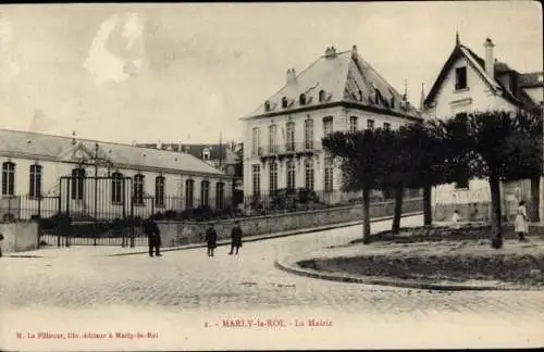 Ak Marly le Roi Yvelines, Das Rathaus