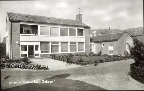 Ak Langerak Südholland, Gebäude Grünes Kreuz