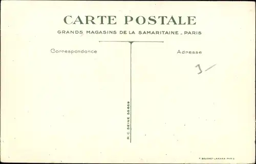 Künstler Ak Leben im Freien, Kochen