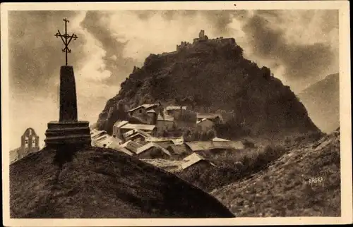 Ak Lordat Ariège, Burgruine, Ariège-Tal