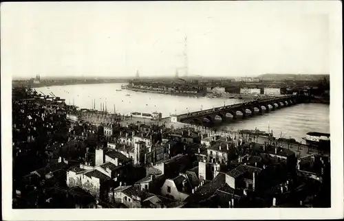Ak Bordeaux Gironde, La Garonne