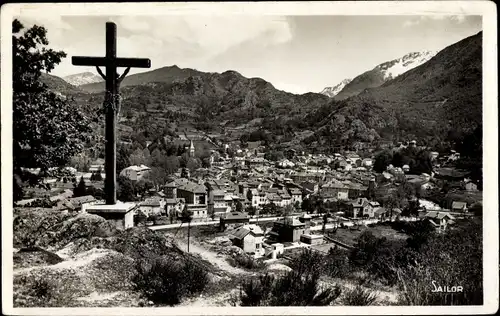 Ak Ax les Thermes Ariège, Gesamtansicht