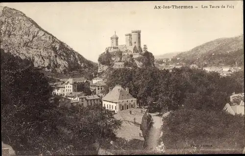 Ak Ax les Thermes Ariège, Les Tours de Foix