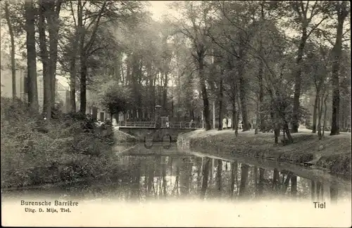 Ak Tiel Gelderland, Burensche Barriere