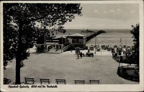 Ak Ostseebad Grömitz in Holstein, Seebrücke