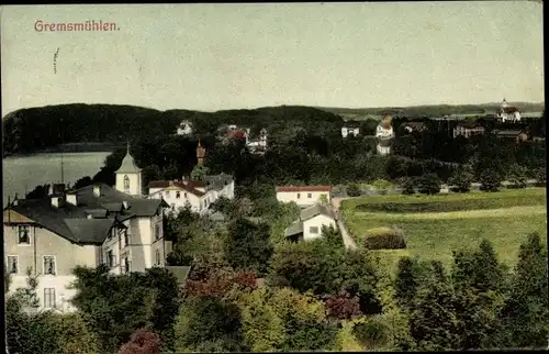 Ak Gremsmühlen Malente in Ostholstein, Panorama